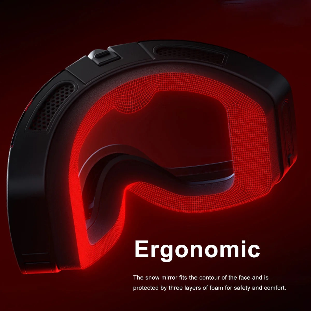 4K UHD Ski Goggles